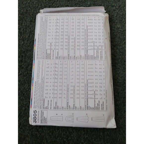 Simplicity 3805 Pants Jacket Dress Skirt Misses Sewing Pattern Size 10-18 Uncut - Picture 4 of 7